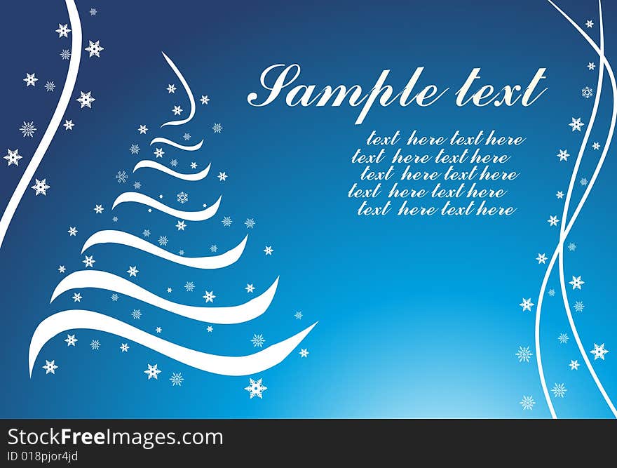 Christmas background vector illustration wallpaper