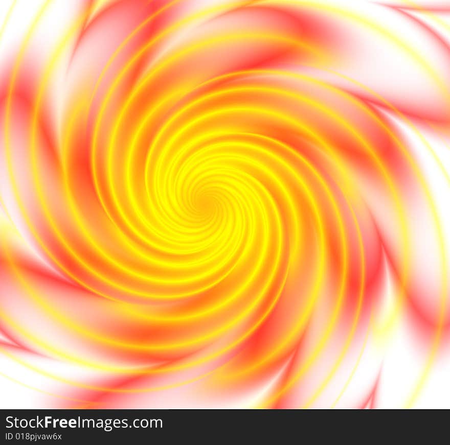 Colorful red swirl back ground