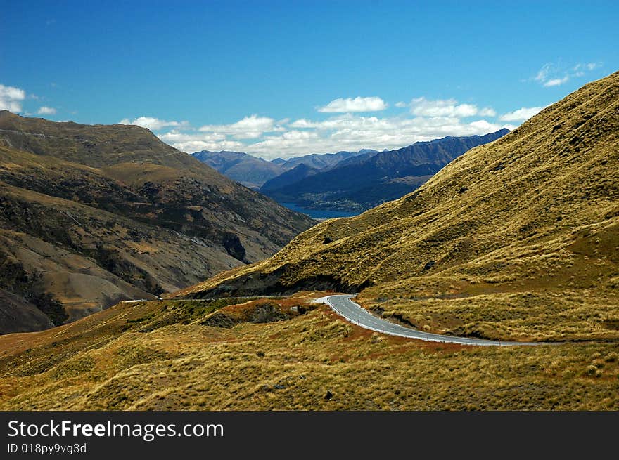 The road to the Routeburn Track, New Zealand