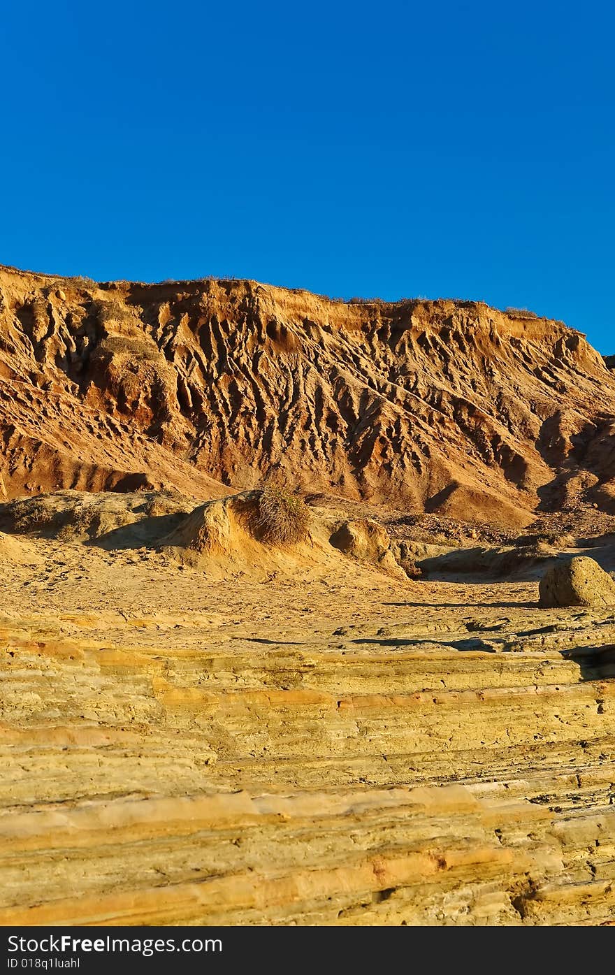 Sunset Cliffs on the Pacific Ocean in San Diego, CA. Sunset Cliffs on the Pacific Ocean in San Diego, CA.