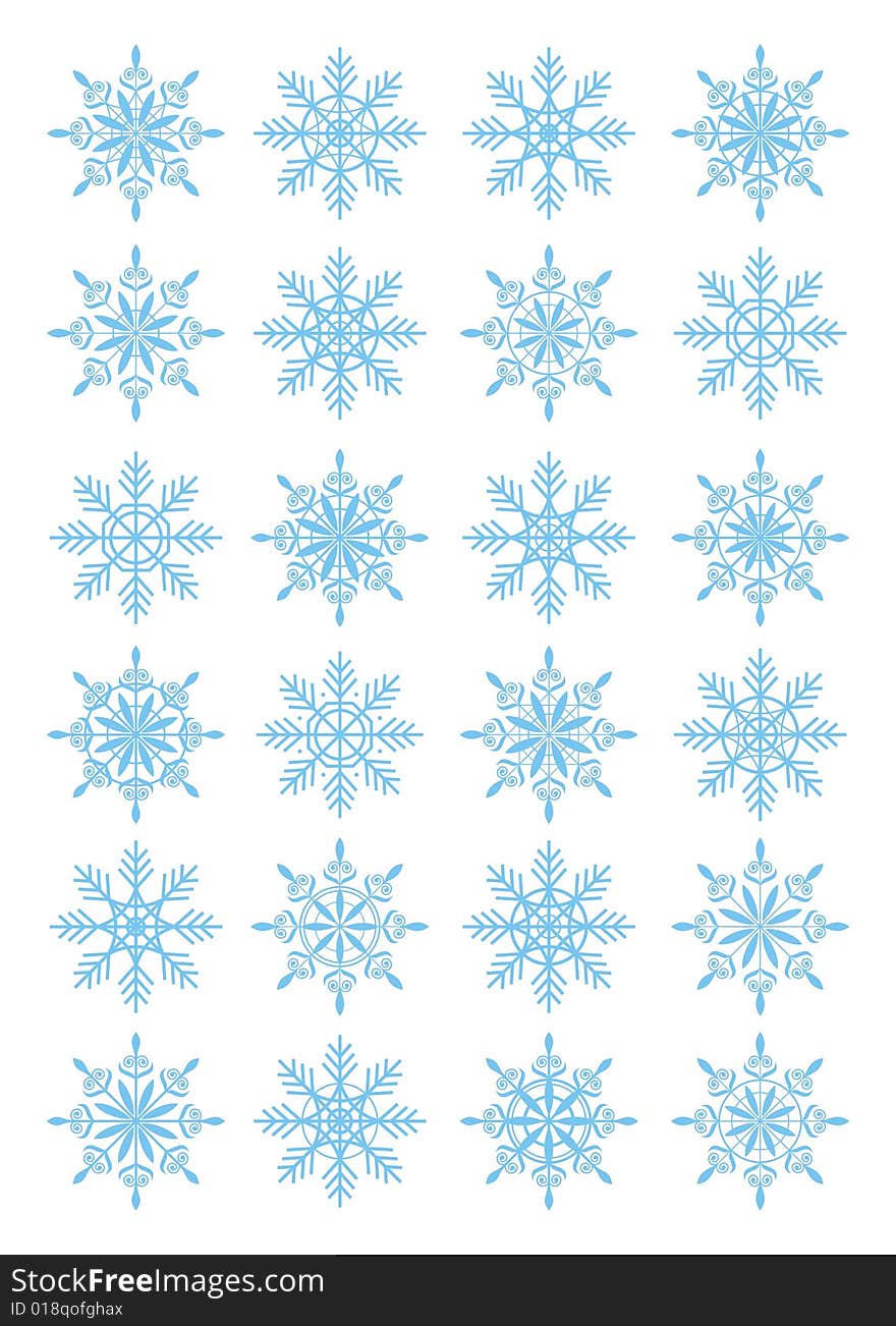 Snowflakes 1