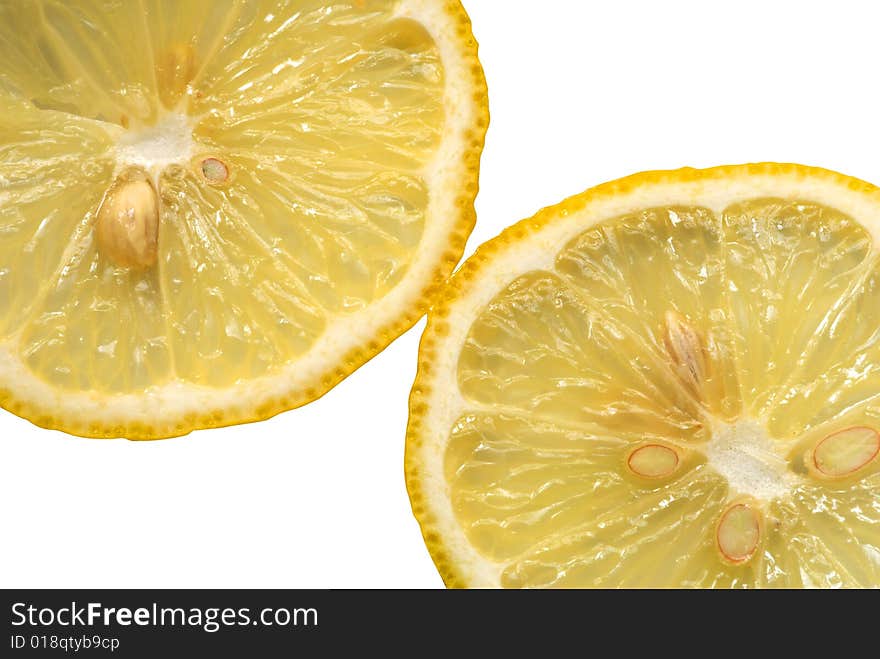 Juice lemon isolated over white