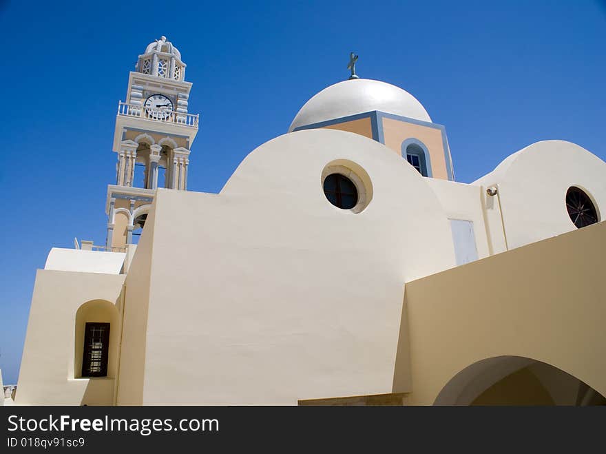 Thira Basilica, Santorini, Greece