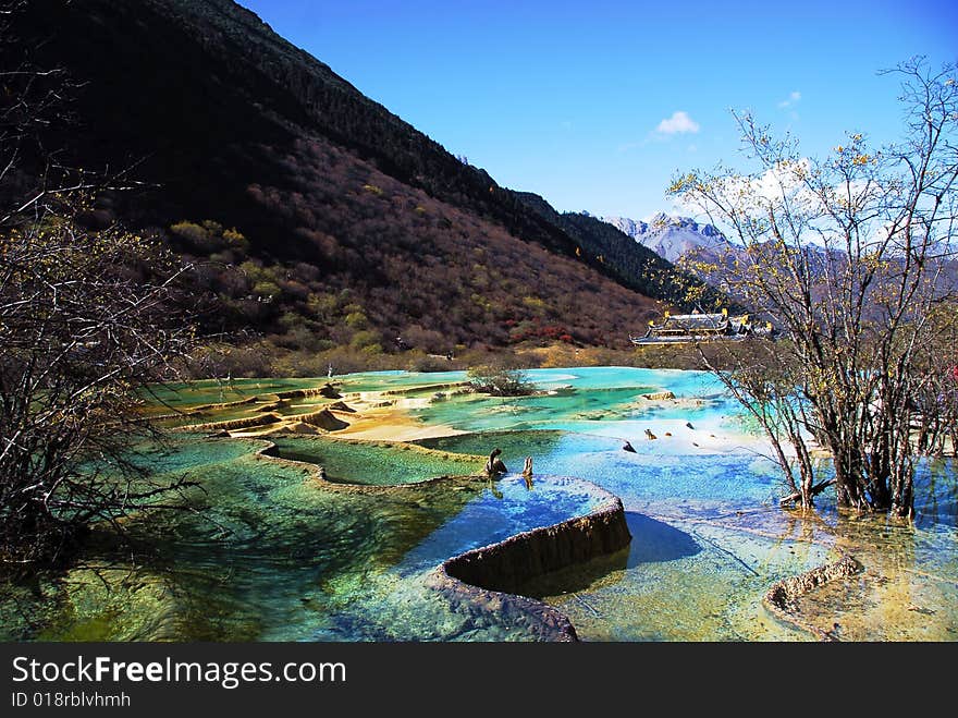 Colorful Ponds Of Huanglong