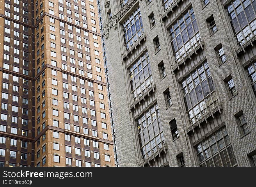 Abstract background made from windows in buildings. Abstract background made from windows in buildings