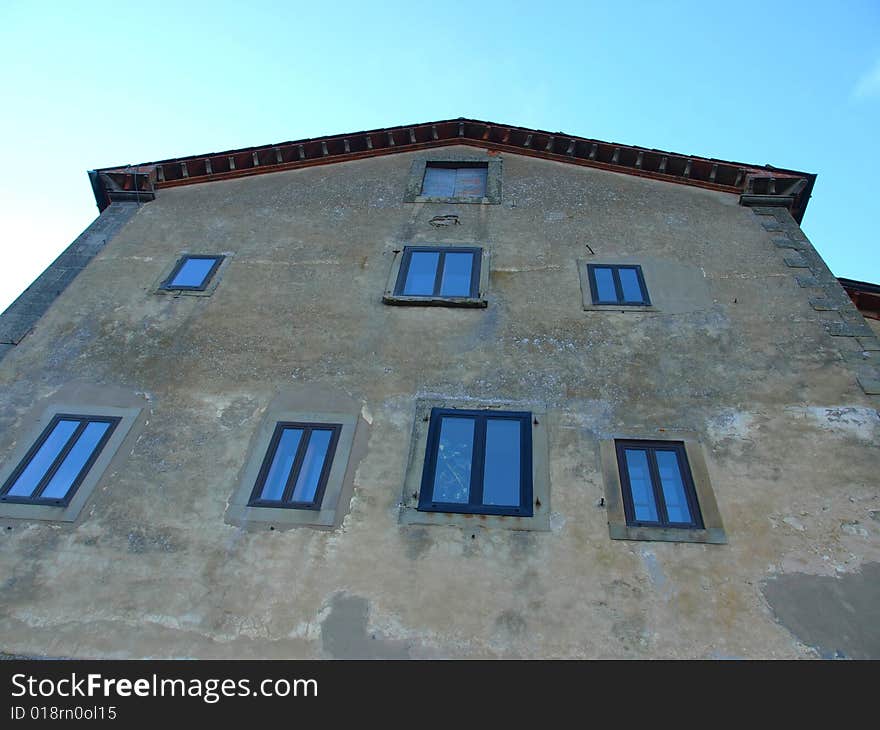 Church on mount senario tuscany