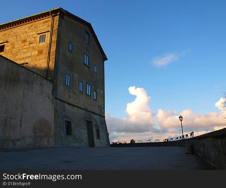 Church on mount senario tuscany