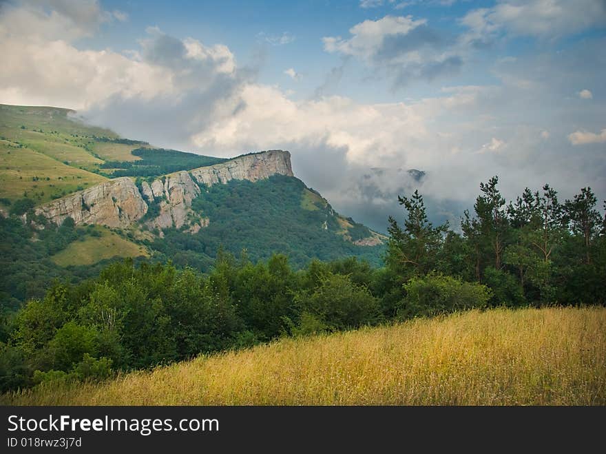 Summer mountain landscape in Crimea, Ukraine. Summer mountain landscape in Crimea, Ukraine