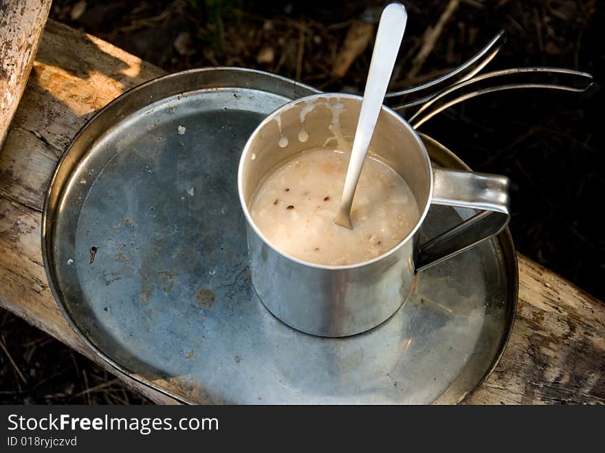 Oat porridge