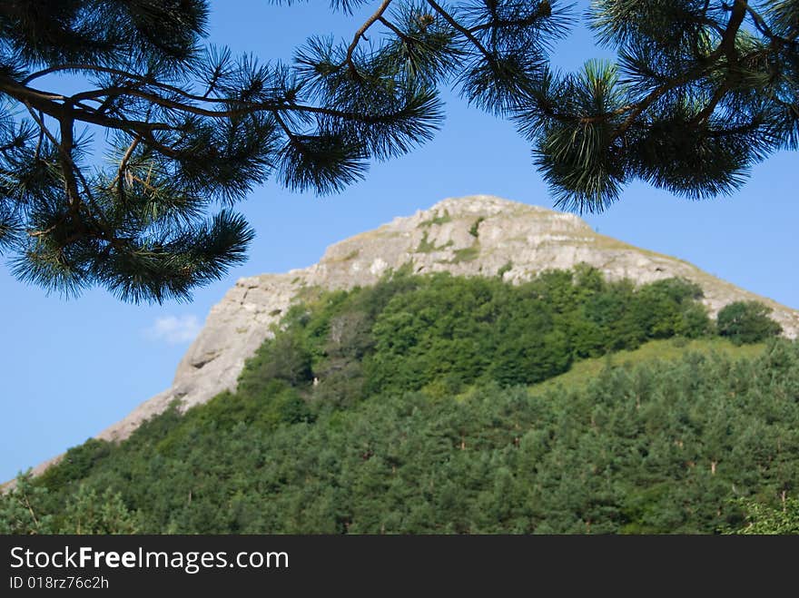 Summer mountain landscape in Crimea, Ukraine. Summer mountain landscape in Crimea, Ukraine