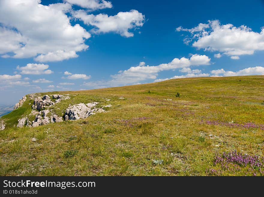 Summer mountain landscape in Crimea, Ukraine. Summer mountain landscape in Crimea, Ukraine