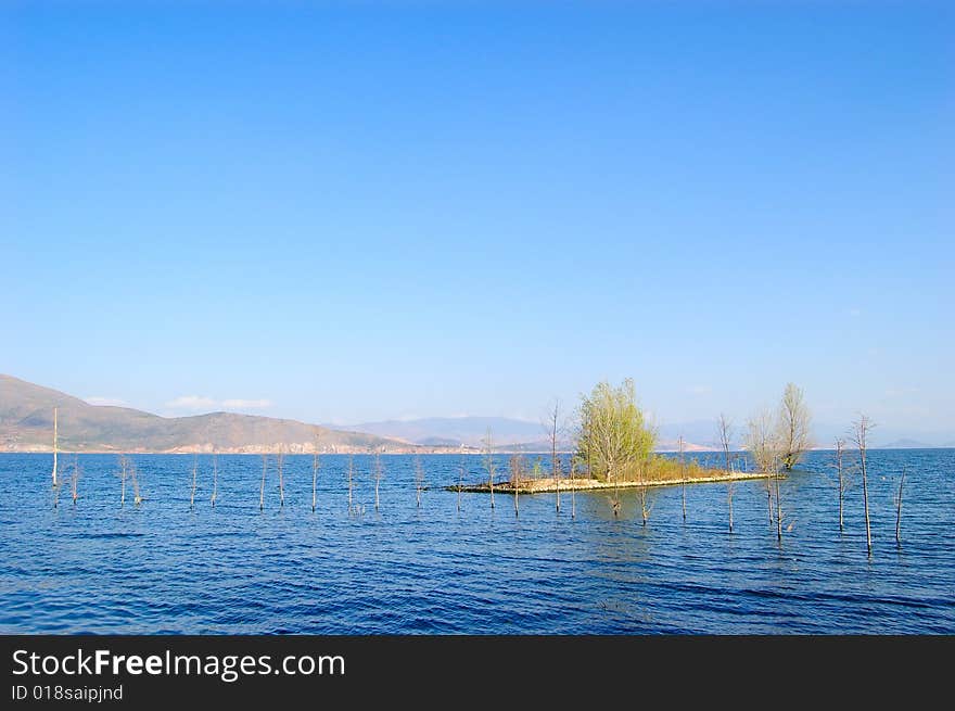 Er-Sea or Er-Lake of Dali, Yunnan, China