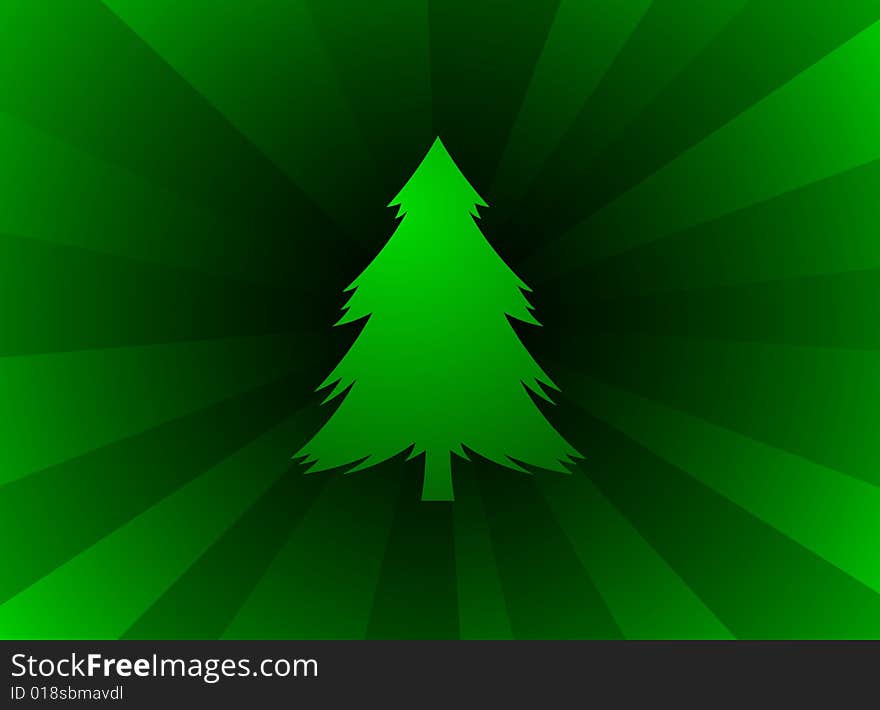 Green Christmas Tree