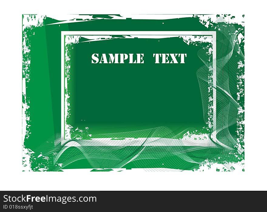 An illustration of highly detailed abstract grunge vector background