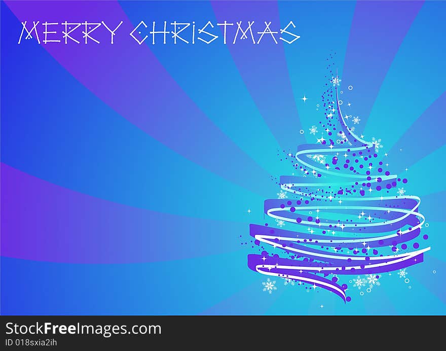 Winter style background with glamour pine tree. Winter style background with glamour pine tree