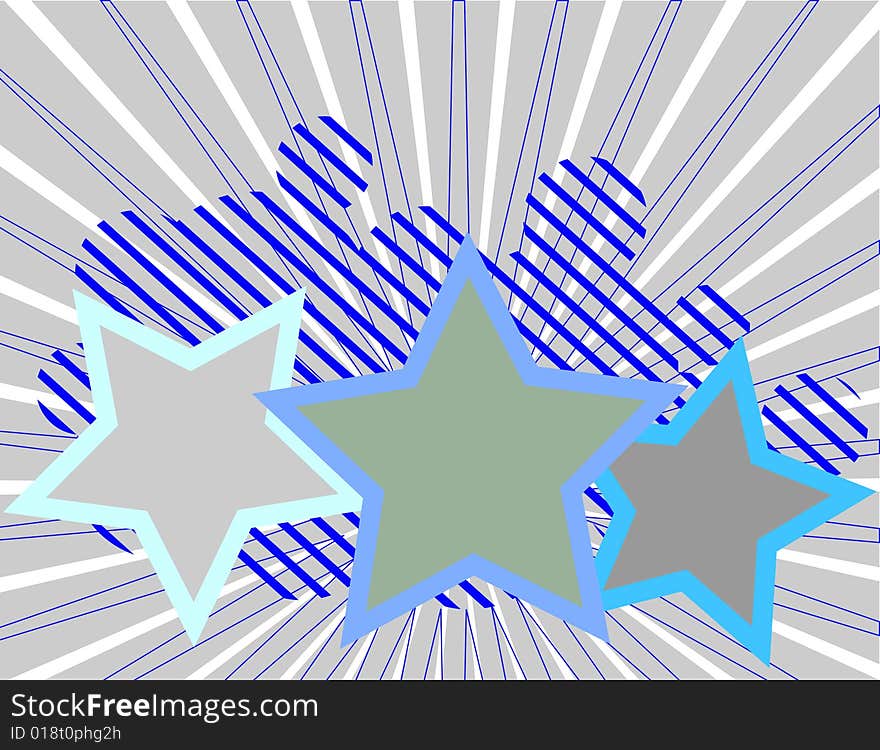 Abstract background with stars.Vector illustration. Abstract background with stars.Vector illustration.