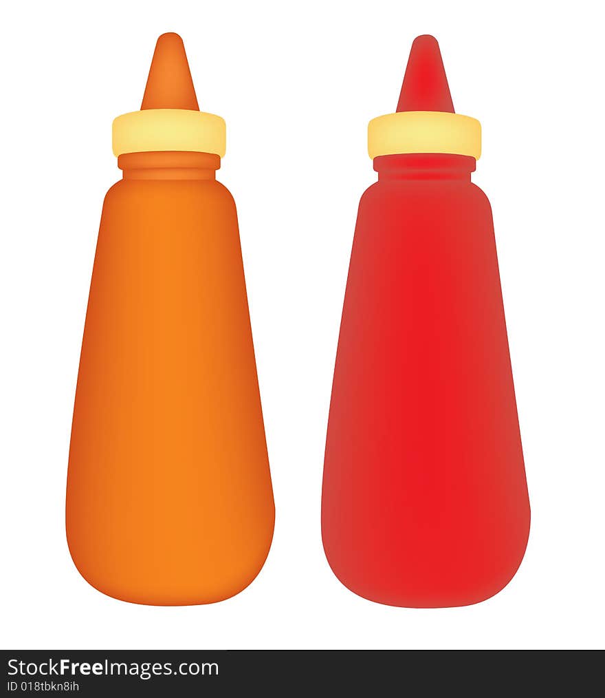 Ketchup Bottles