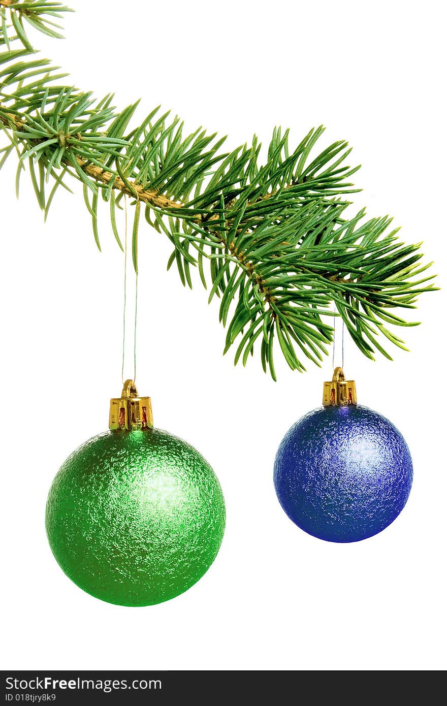 New year. Christmas. Tree decoration.