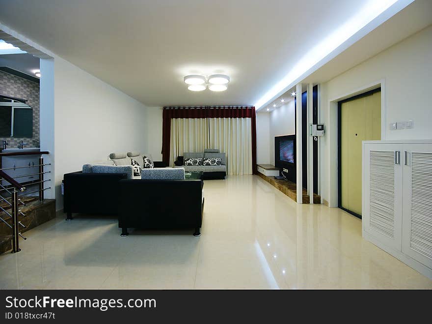 Beijing, China, the modern home decoration and fitting-out. Beijing, China, the modern home decoration and fitting-out