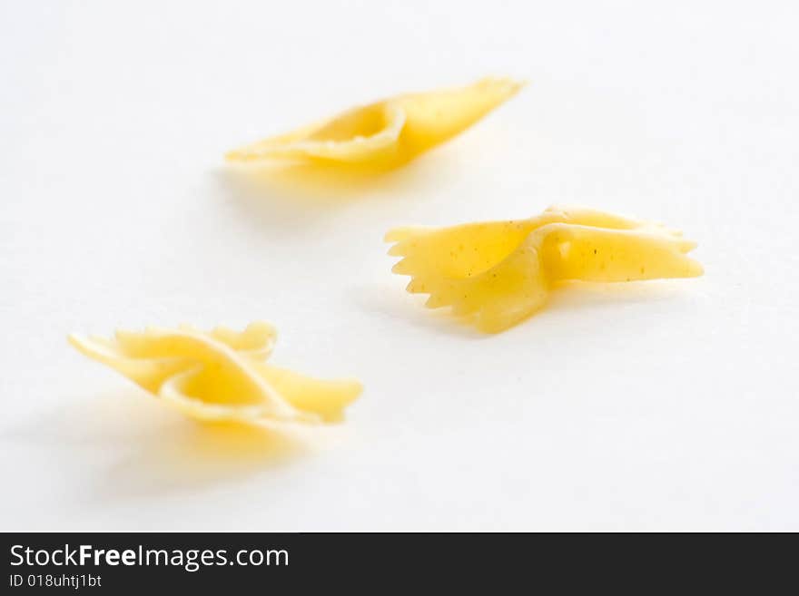 Fresh Uncooked Raw Italian Pasta