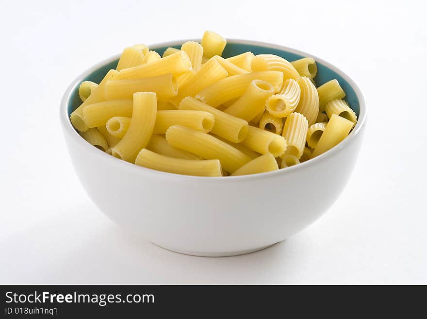 Fresh uncooked raw italian pasta