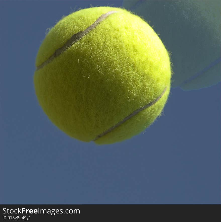 Speedy Tennis Ball Tennis Competition - Yellow tennis ball sky blue. Speedy Tennis Ball Tennis Competition - Yellow tennis ball sky blue