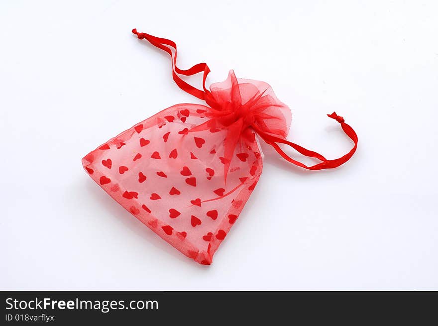 Red lace sack