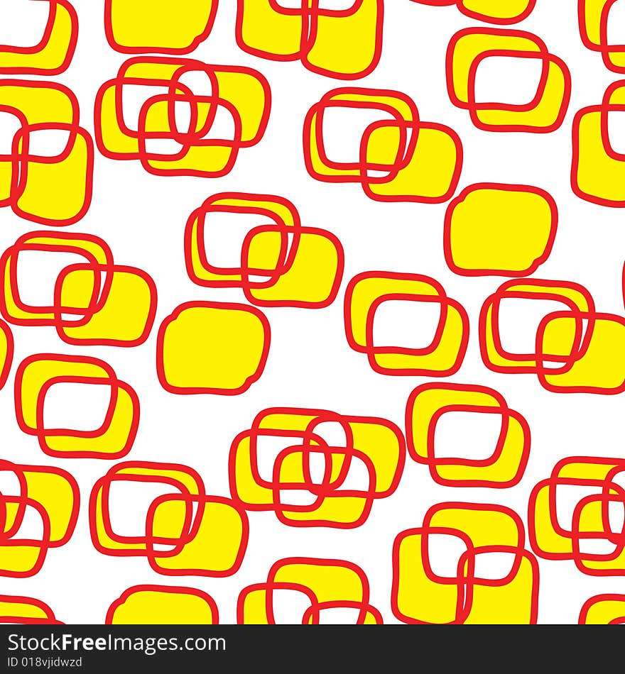 Seamless bright red and yellow background. Seamless bright red and yellow background