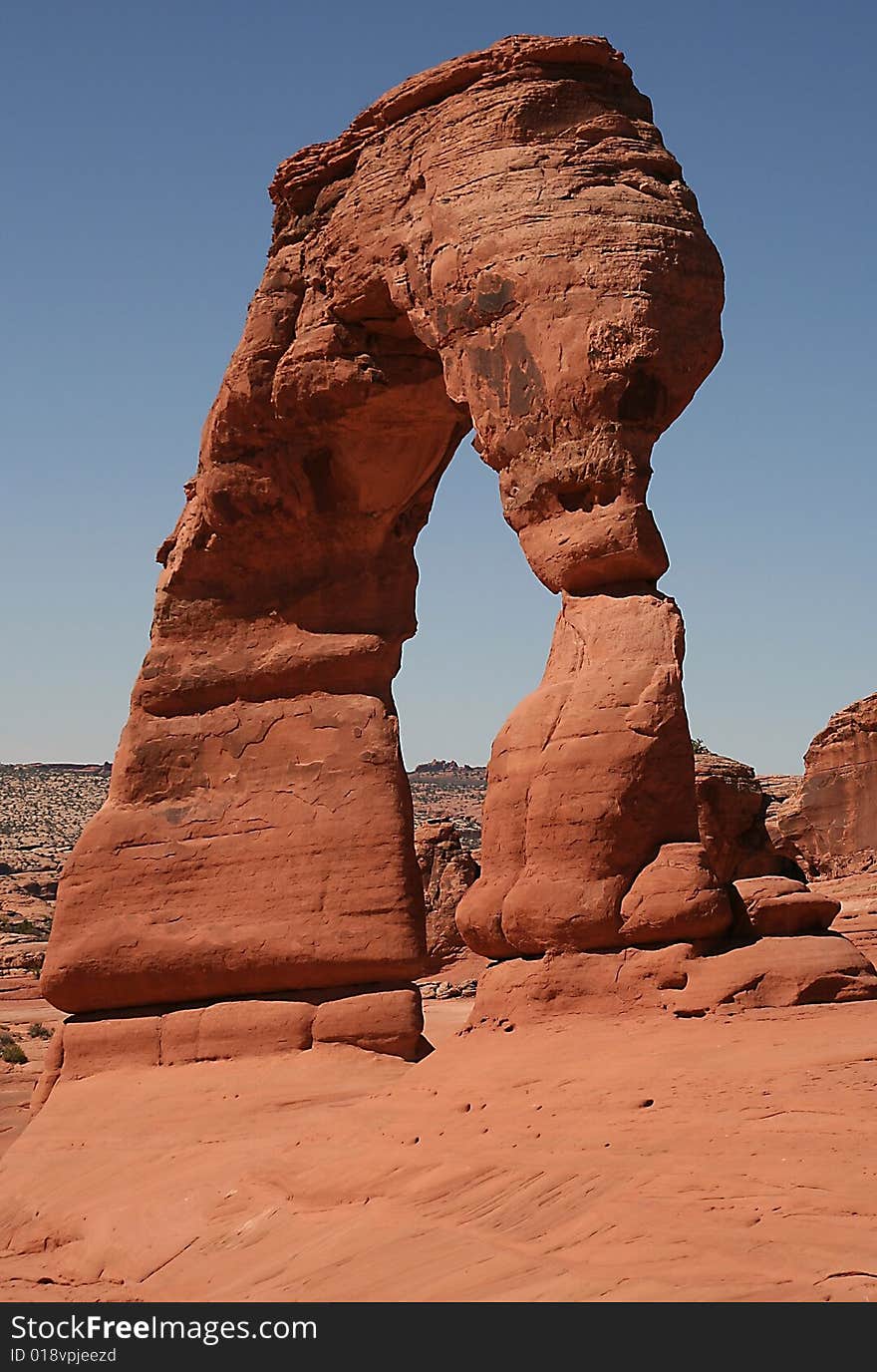 View of the Delicates Arch, Arches NP, Utah