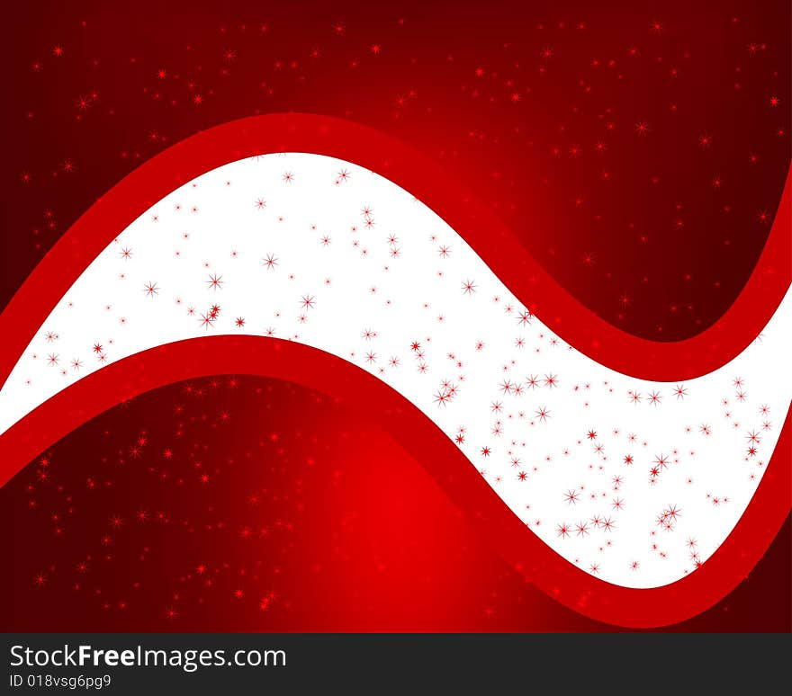 Background with stars, vector illustration