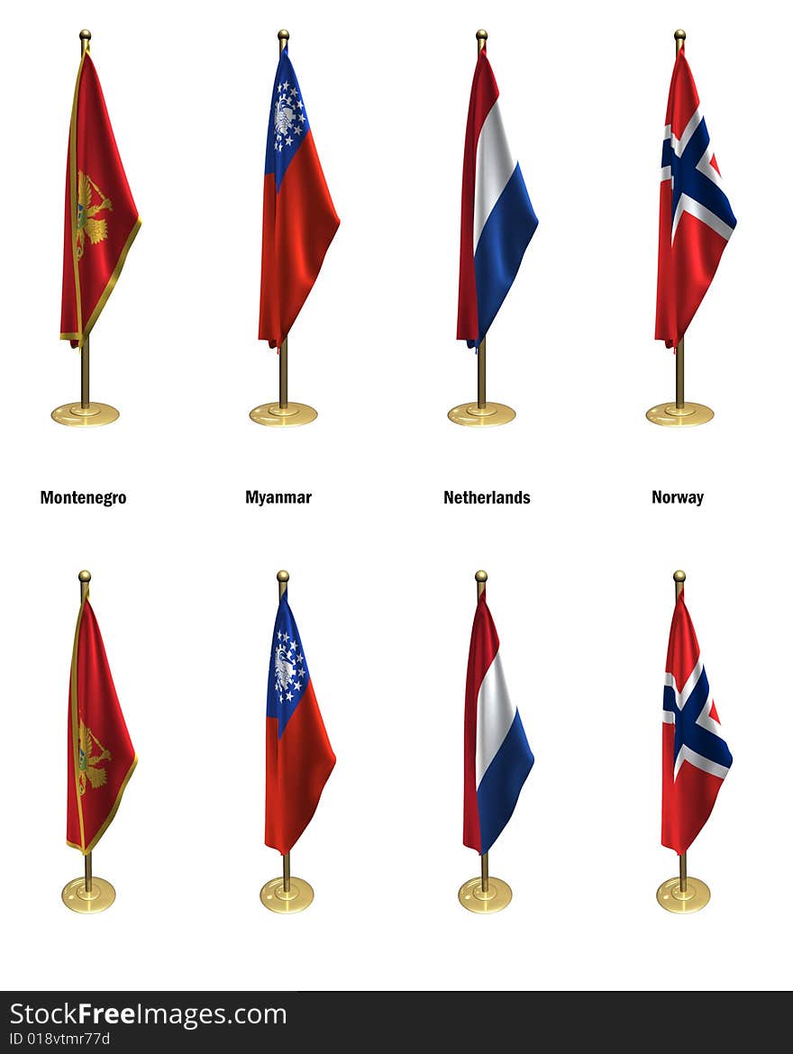 Conference flags