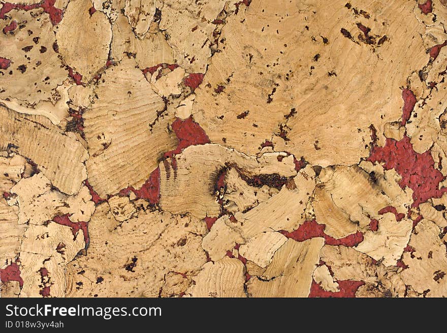 Cork texture