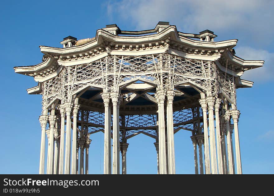 Easy Carved Architectural Design Of Pavilion