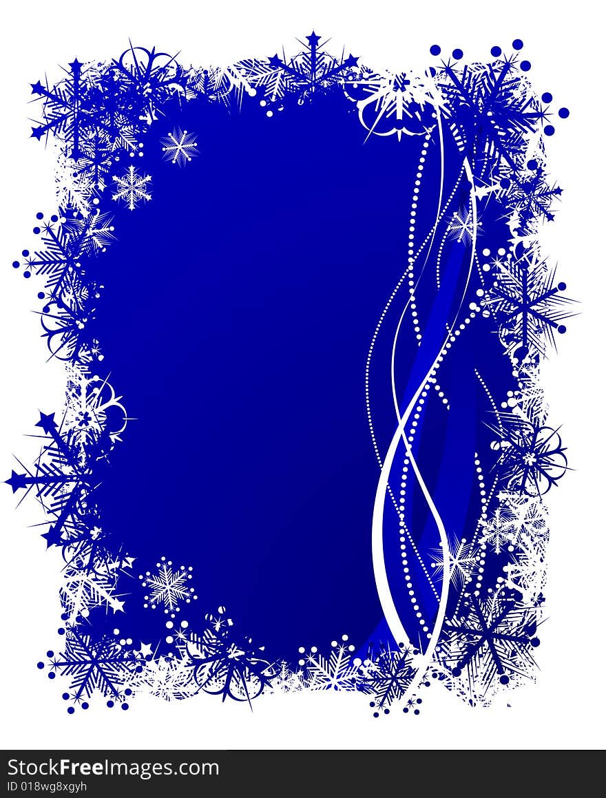 Beautiful Christmas background. Vector illustration.