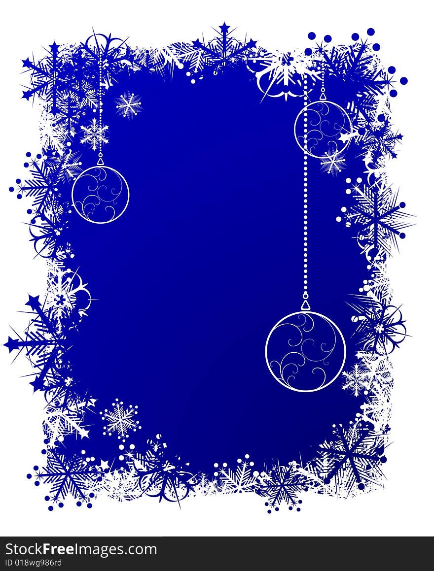 Beautiful Christmas background. Vector illustration.