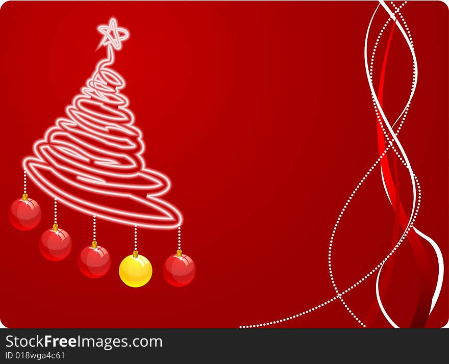 Christmas web design. Vector illustration. Christmas web design. Vector illustration.