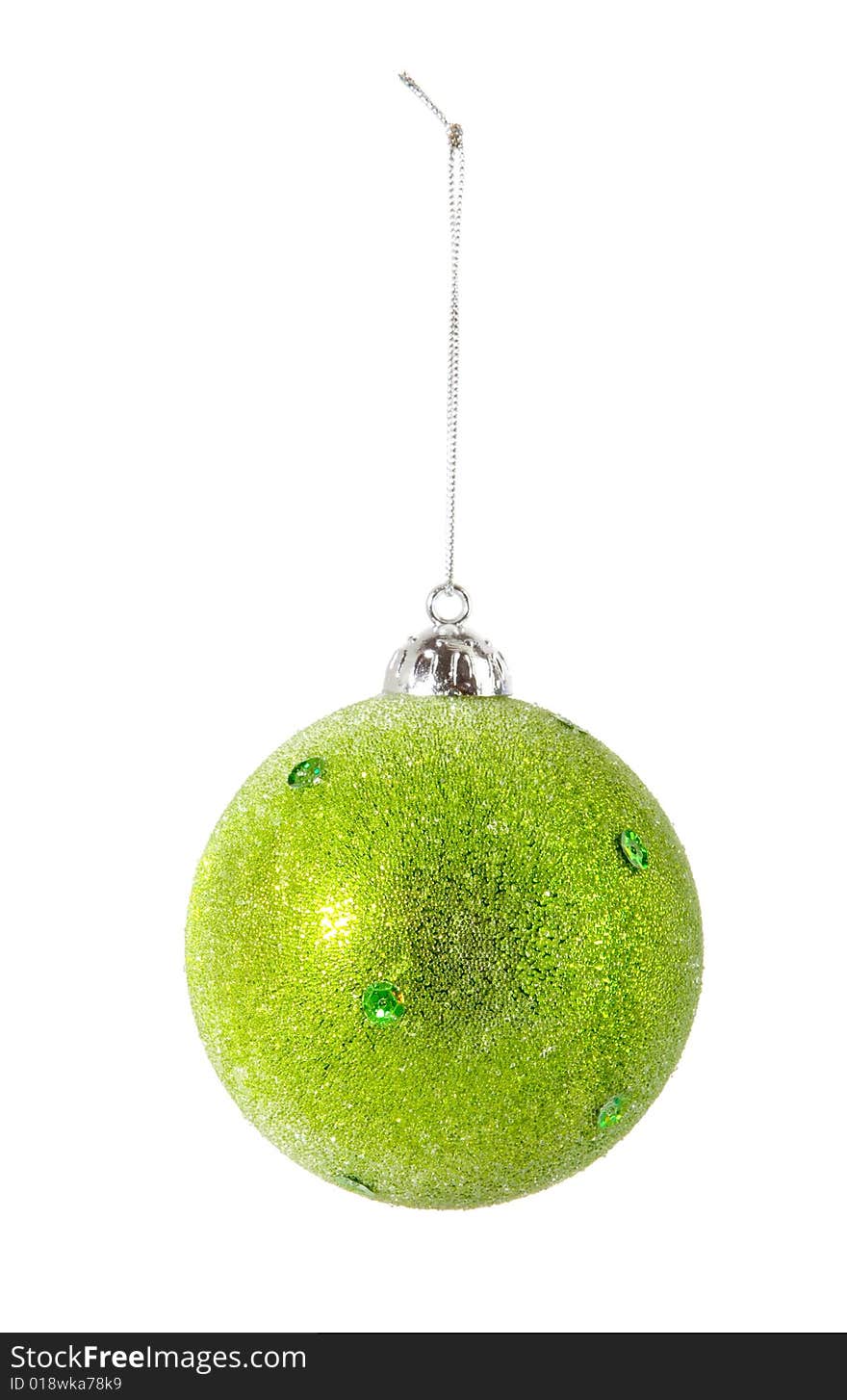 Green Christmas Ball