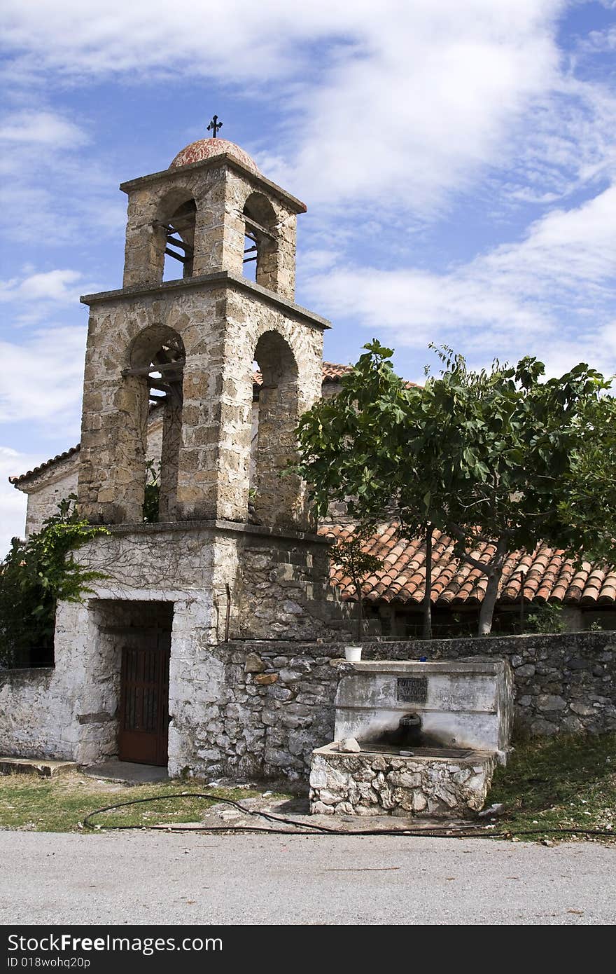 Old orthodox church in Greece