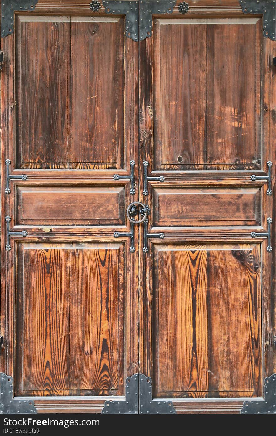 Magnificent Ancient Asian Door