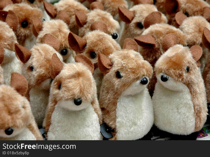 Many Squirrel Doll