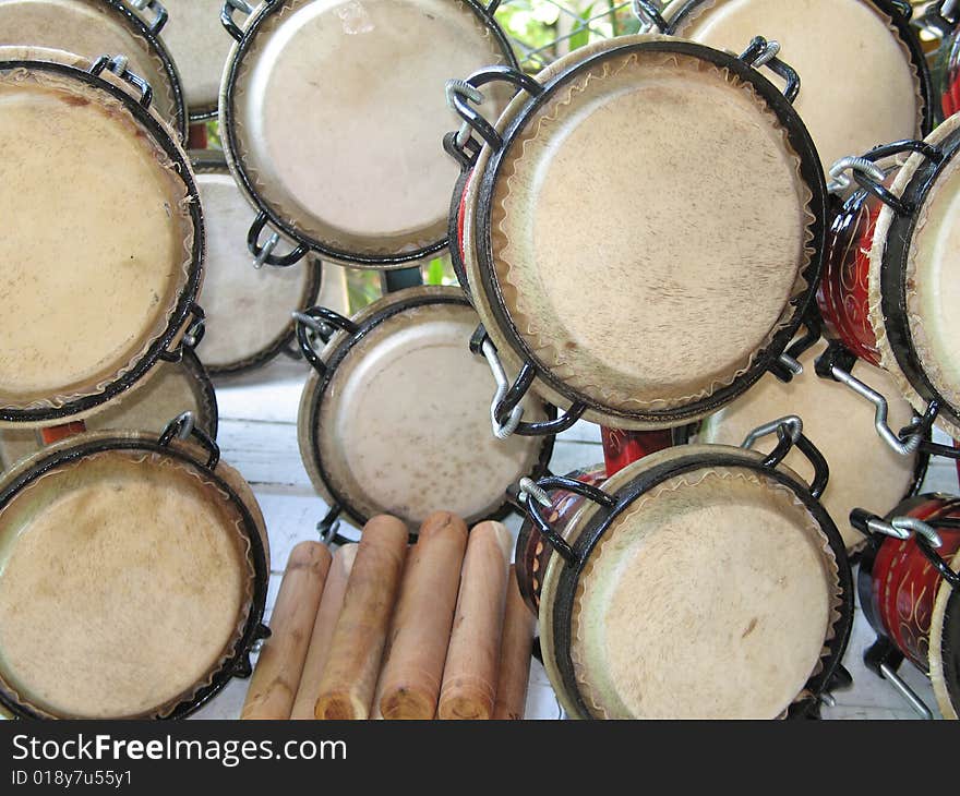 Hand made drums