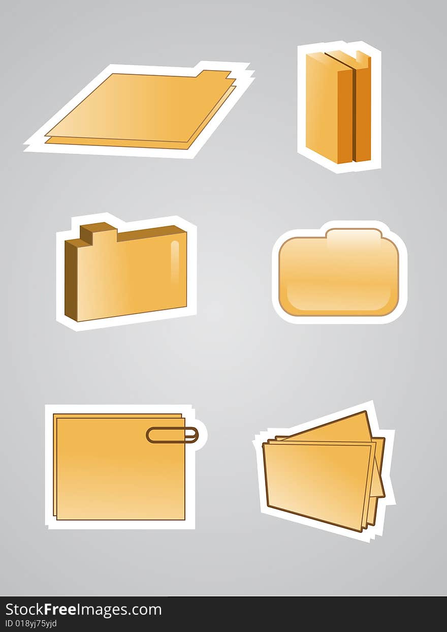 Icon Folder of Documents