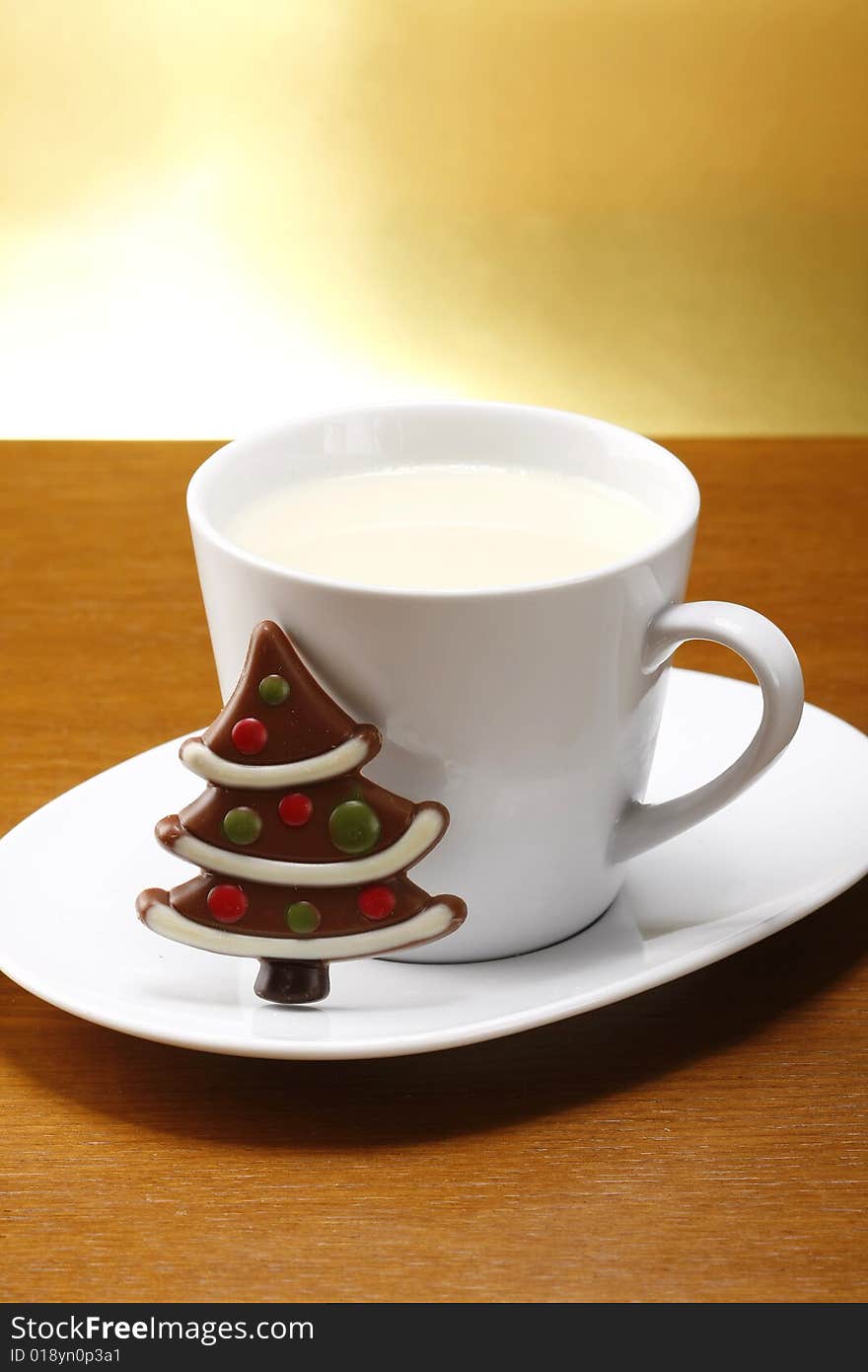 Milk and cookies for santa