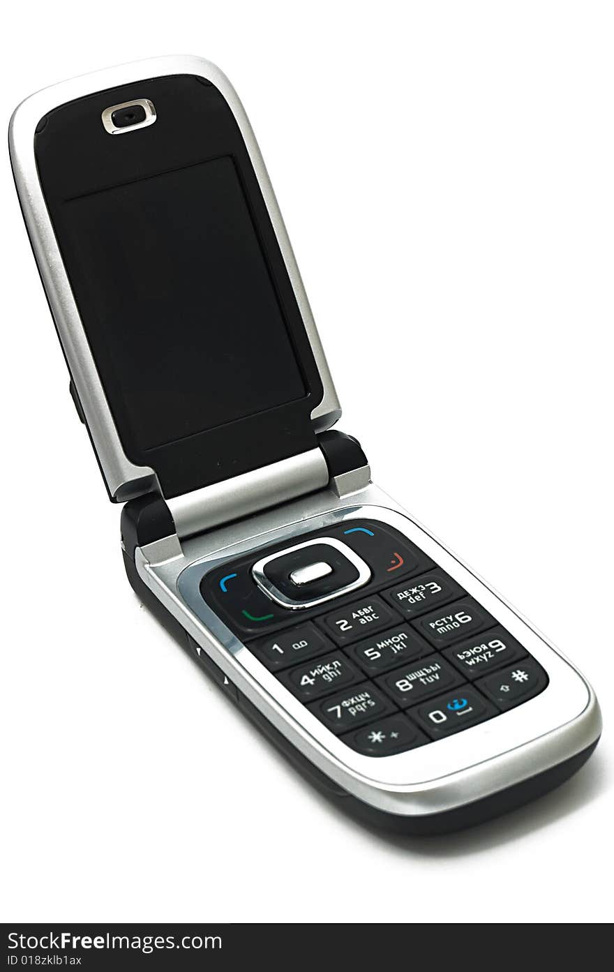 Mobile phone with russian keyboard