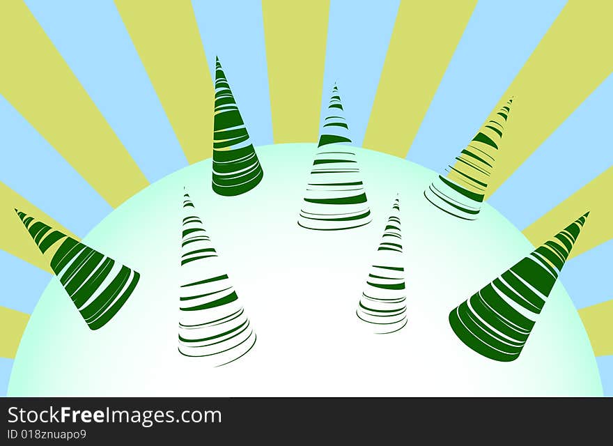 Christmas background, vector illustration. Welcome to my portfolio