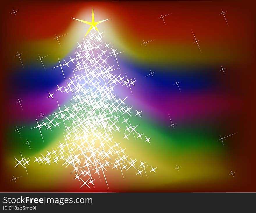 Christmas background, vector illustration. Welcome to my portfolio