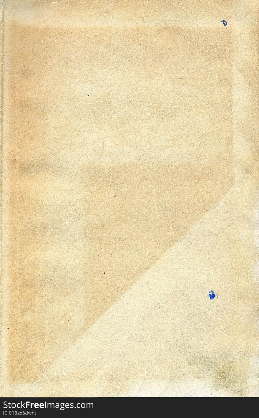 Dirty page of the old book