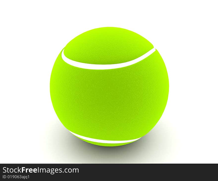 Three Dimensional Tennis Ball