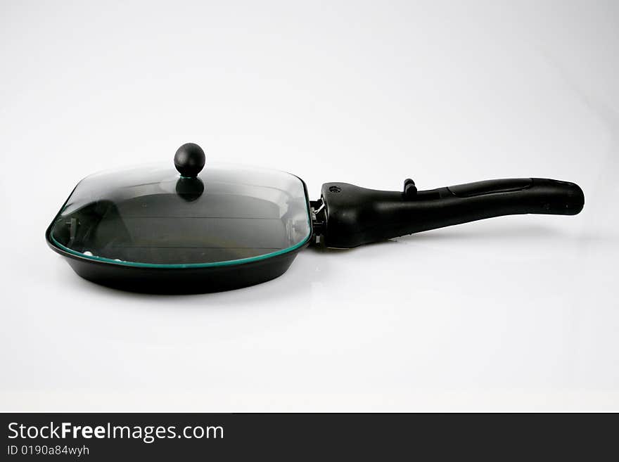 Frying pan isolated from white background