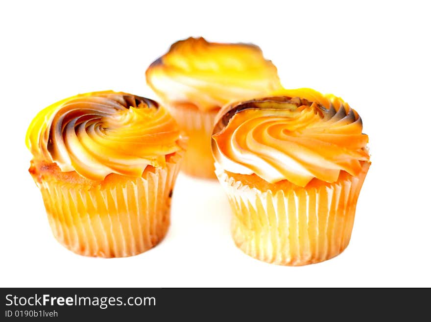 Isolated Cupcakes